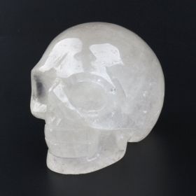 Skull White Crystal 3-inch