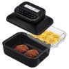 Home And Commercial Indoor Multi In1 Smokeless Electric Grill - Dark Grey - 7 In1