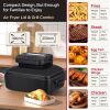 Home And Commercial Indoor Multi In1 Smokeless Electric Grill - Dark Grey - 7 In1