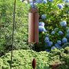Outdoor Wind Chimes Heroic Windbell Antique Wind Bell, Deep Resonance Serenity Bell, Metal Cylinder Wind Chimes - 3PCS