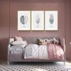 Framed Canvas Wall ArtOil Paintings Impressionism Aesthetic Prints Canvas Paintings for Living Room Bedroom Office Home; 3 Panels - 12*16