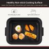Home And Commercial Indoor Multi In1 Smokeless Electric Grill - Dark Grey - 7 In1
