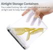 Kitchen Food Storage Containers Set;  Kitchen Pantry Organization and Storage with Easy Lock Lids;  8 Pieces - 8