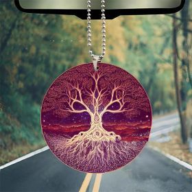 Tree Of Life Acrylic Automobile Hanging Ornament (Option: Style 1)