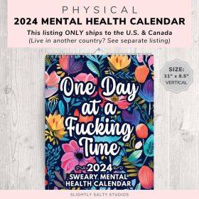 Interesting Mental Health 2024 Calendar (Option: Calendar)
