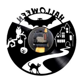 Acrylic Mirror Stickers Gramophone Record Bar Series Creative Wall Clock (Option: YG00H00077)