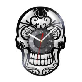 Acrylic Mirror Stickers Gramophone Record Bar Series Creative Wall Clock (Option: YG00H000710)