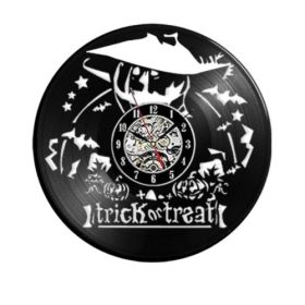 Acrylic Mirror Stickers Gramophone Record Bar Series Creative Wall Clock (Option: YG00H000712)