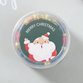 Creative Round Barrel Christmas Clip (Option: Earth Nail)
