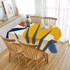 Atmosphere Soft Tablecloth Wash-free Waterproof And Oil-proof (Option: ZBQ870010-70X70CM)