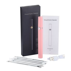 Smart Visual Pimple Pin Blackhead Pore Cleaning Instrument (Color: Pink)
