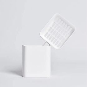 Design Large Pet Cat Litter Scoop Shit Tools (Option: White-Medium)