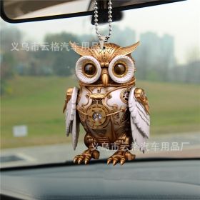 Halloween Owl Automobile Hanging Ornament (Option: Mechanical Owl Type B)