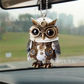 Halloween Owl Automobile Hanging Ornament (Option: Mechanical Owl Type C)