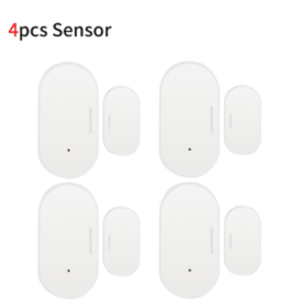 Doodle Smart Zigbee Door Sensor (Option: White-4PCS)